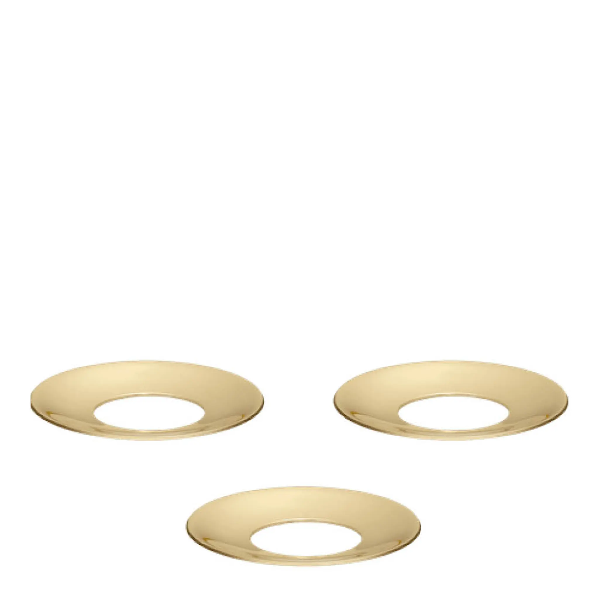 Stoff Nagel Stoff Nagel ljusmanschett 3-pack Mässing