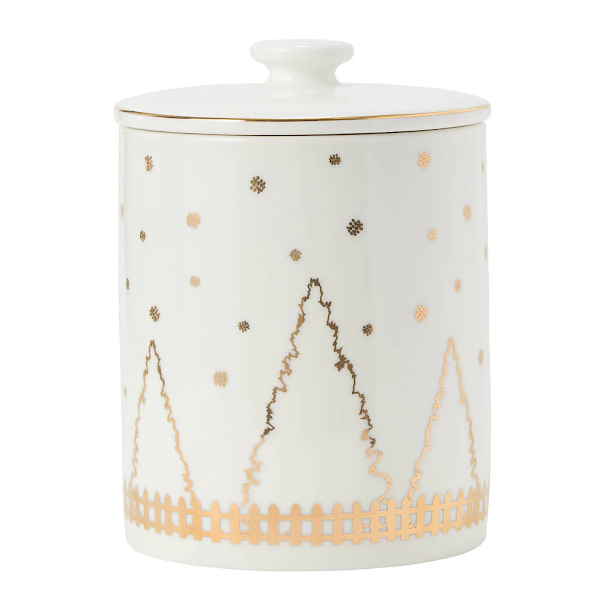 Lexington House Keksipurkki 13x18 cm Valkoinen/Kulta