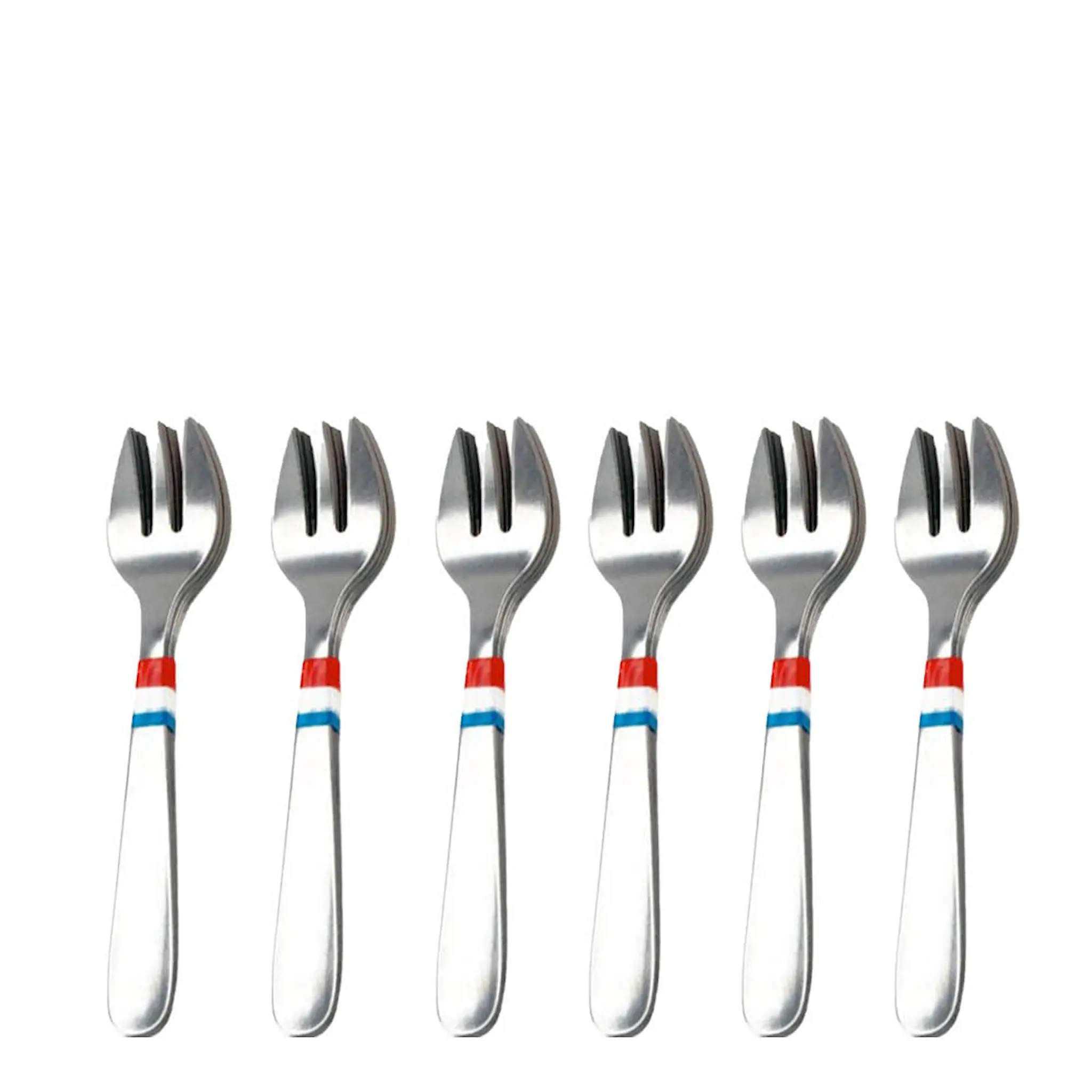 Tarrerias-Bonjean Ostrongaffel 6-pack stål