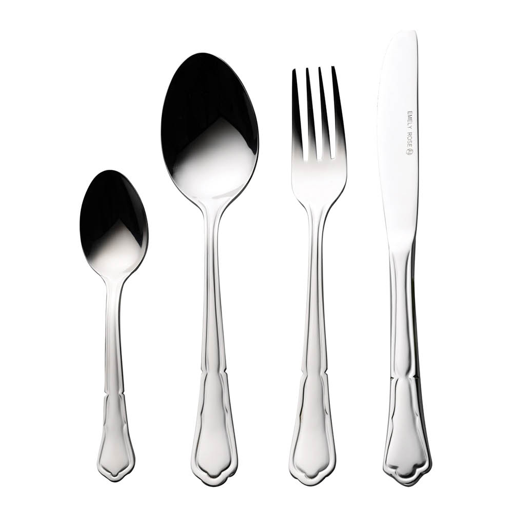 Aida Emely Rose bestickset 24 delar stål