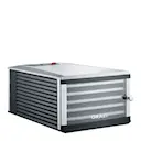 Svamptork / Frukttork 6 brickor 22,5 cm Svart/Stål