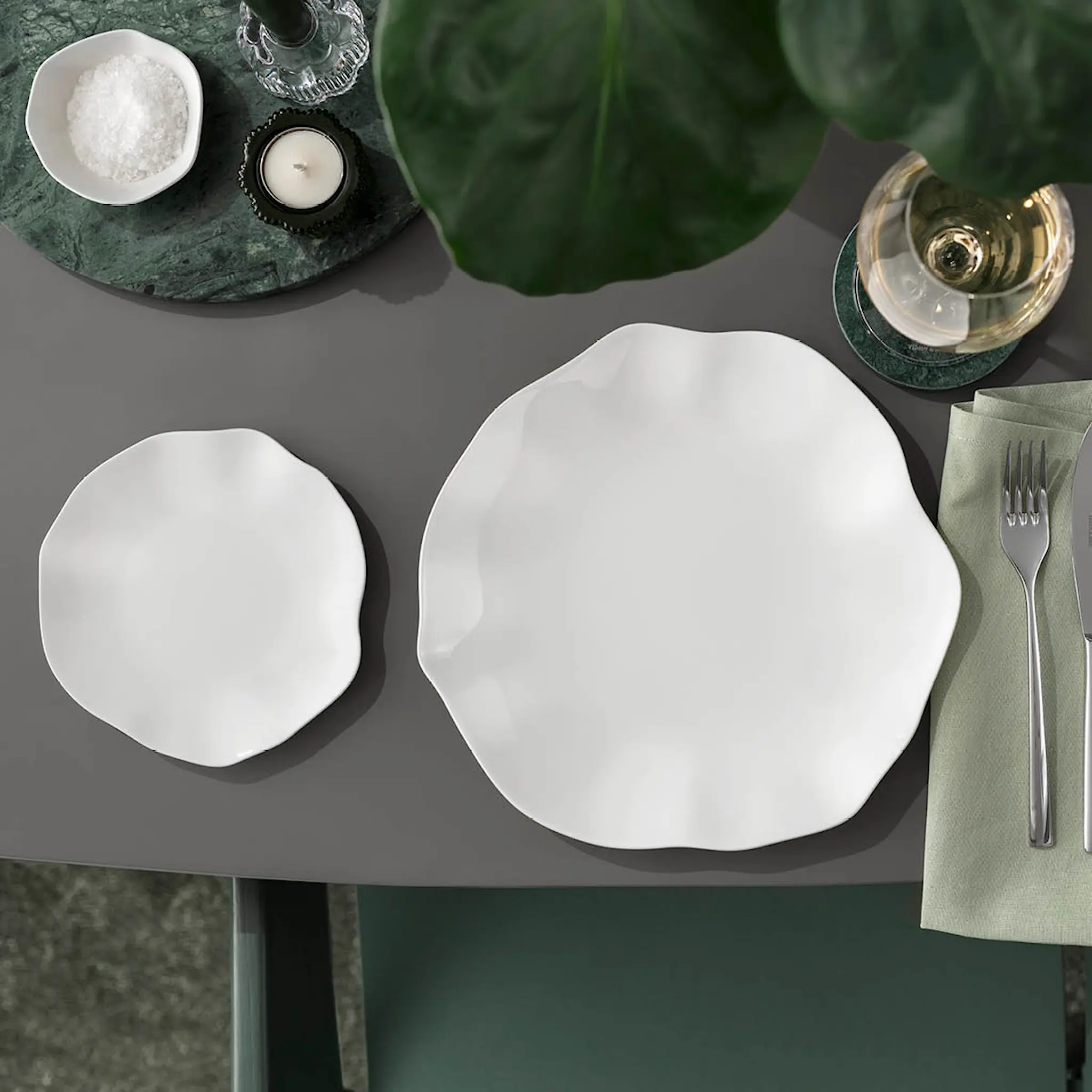 Villeroy & Boch Pura tallerken 27 cm hvit