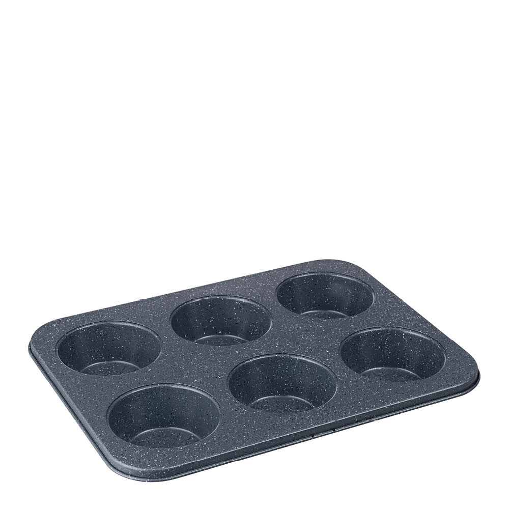 Denby Quantanium Finish Muffinssivuoka 35x26,5x4 cm 6 muffinsille