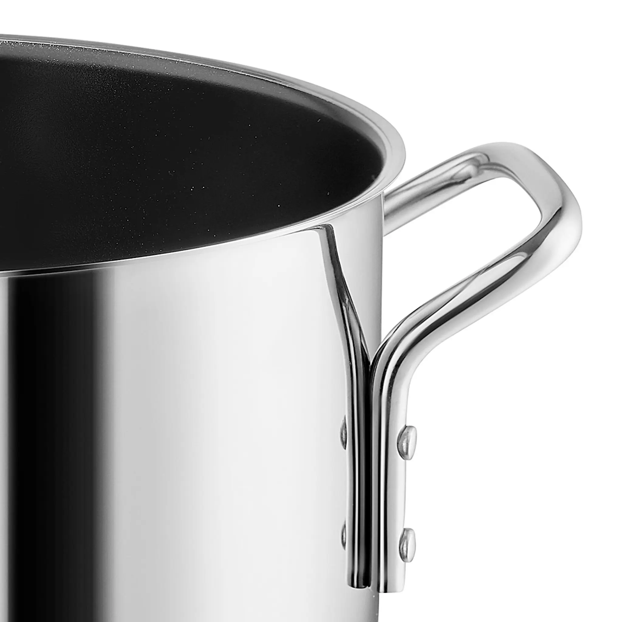 Eva Trio Stainless Steel gryta 4,8 L keramisk Slip-Let® beläggning