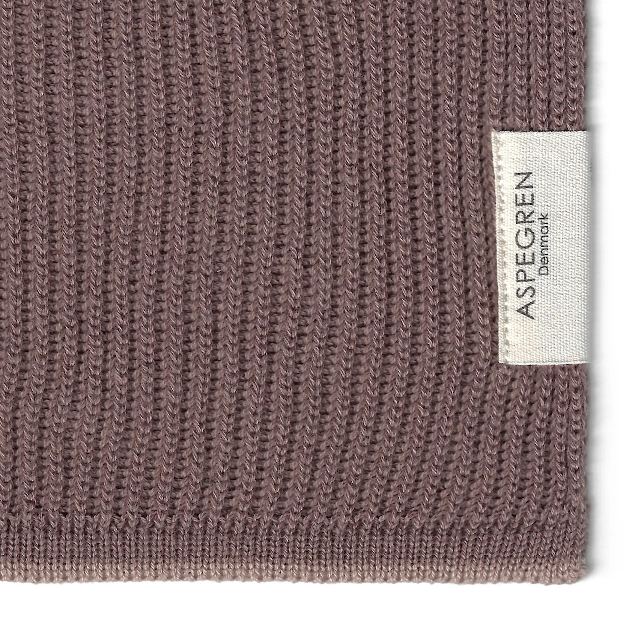 Aspegren Ripple Neulottu tiskirätti 26x26 cm Elderberry