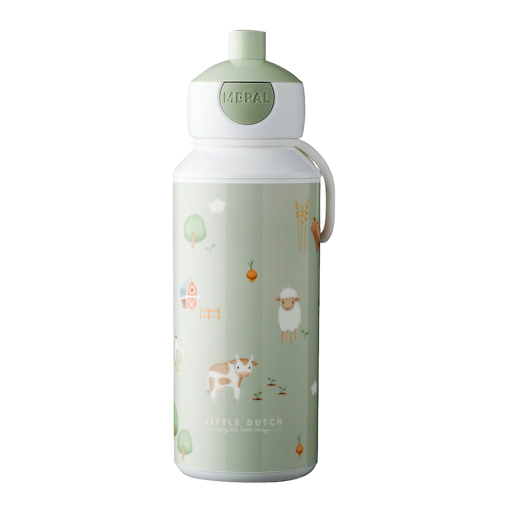 Mepal - Campus Vesipullo pop-up 0,4 L Little farm