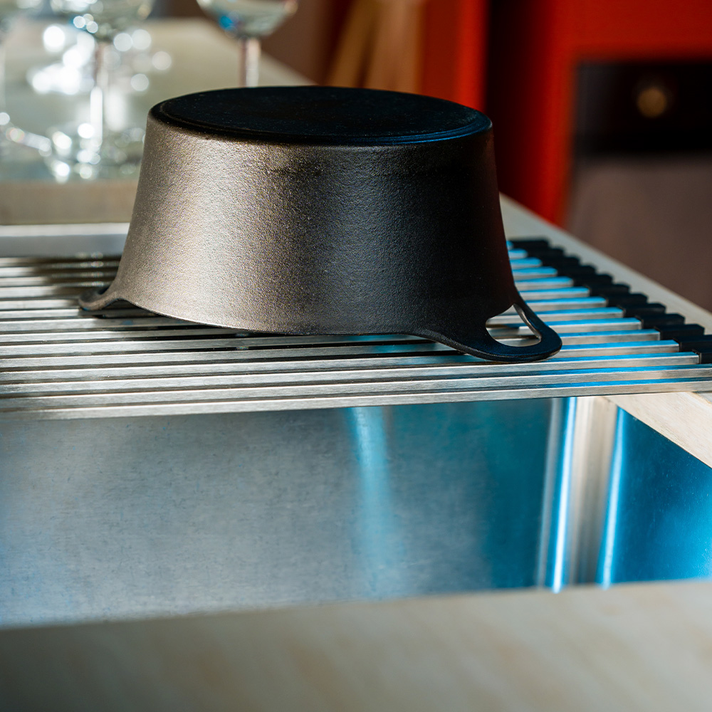 Happy Sinks Happy Rullbart Diskställ 46x32x0,8 cm