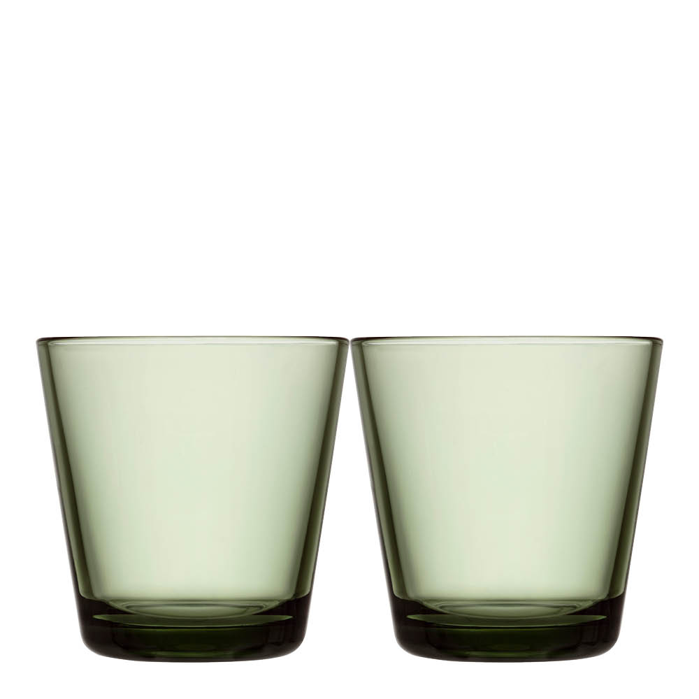 iittala - Kartio Juomalasi 21 cl 2 kpl Havunvihreä