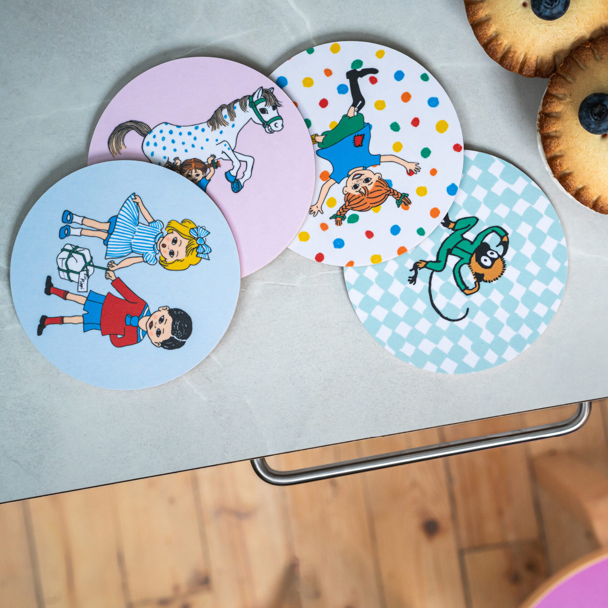 Muurla Peppi Lasinalunen 4 kpl