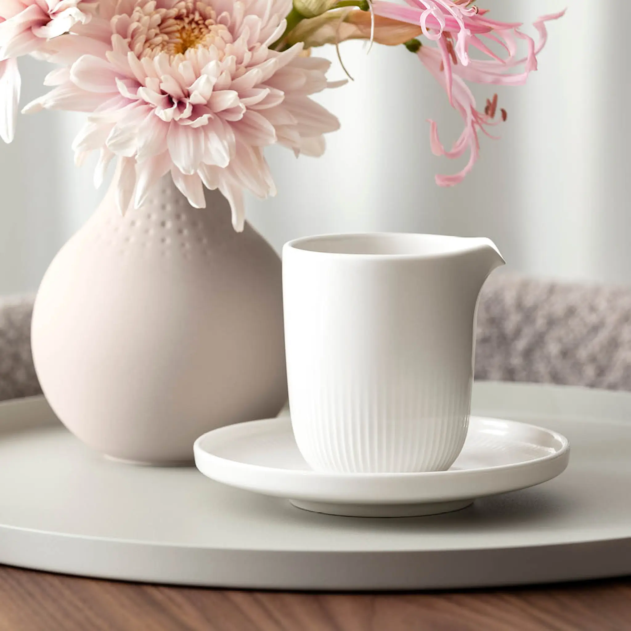 Villeroy & Boch Afina fløtemugge 17 cl hvit