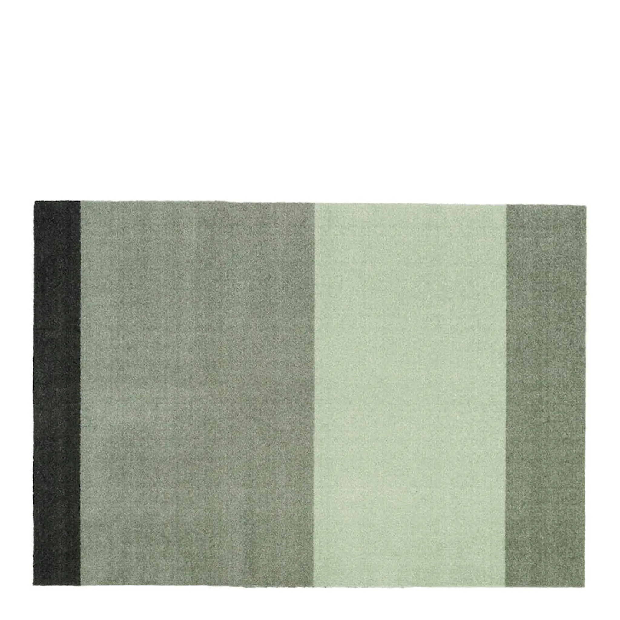 Tica Copenhagen Stripes Horizontally golvmatta 130x90 cm grön