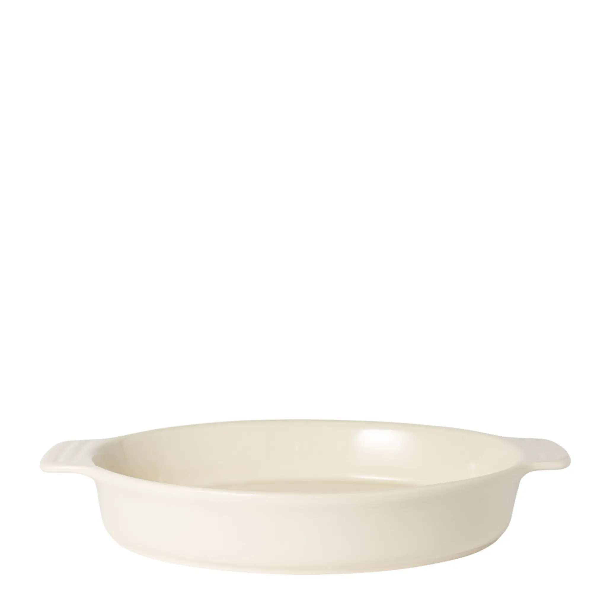 Anders Petter Classic ugnsform 37x25 cm oval vit