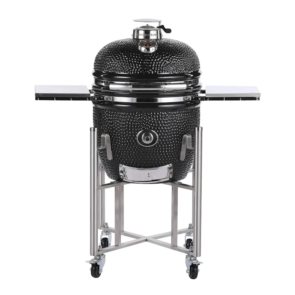 Kamado Grill Signature Hiiligrilli Midi/Large musta
