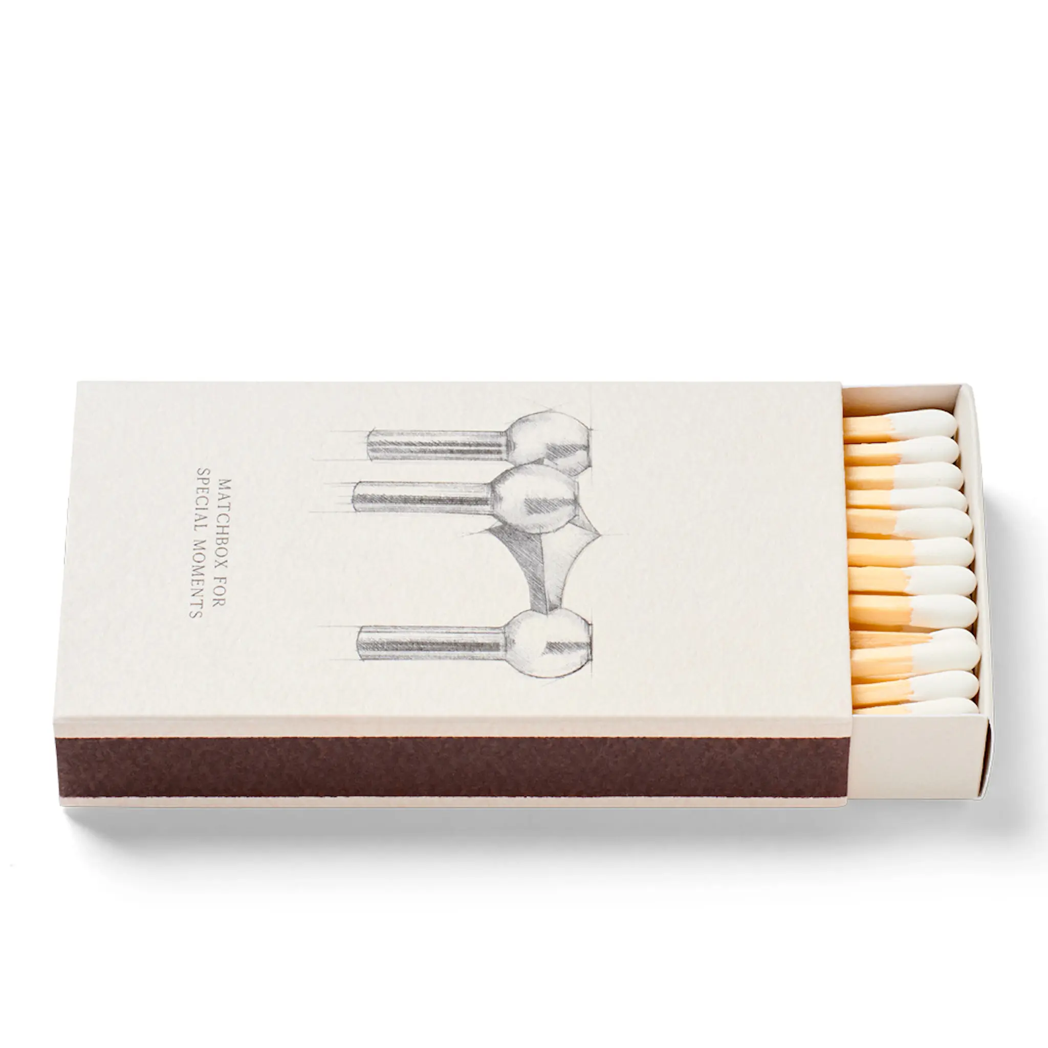 Stoff Nagel Stoff Nagel Tulitikut 50 kpl Beige