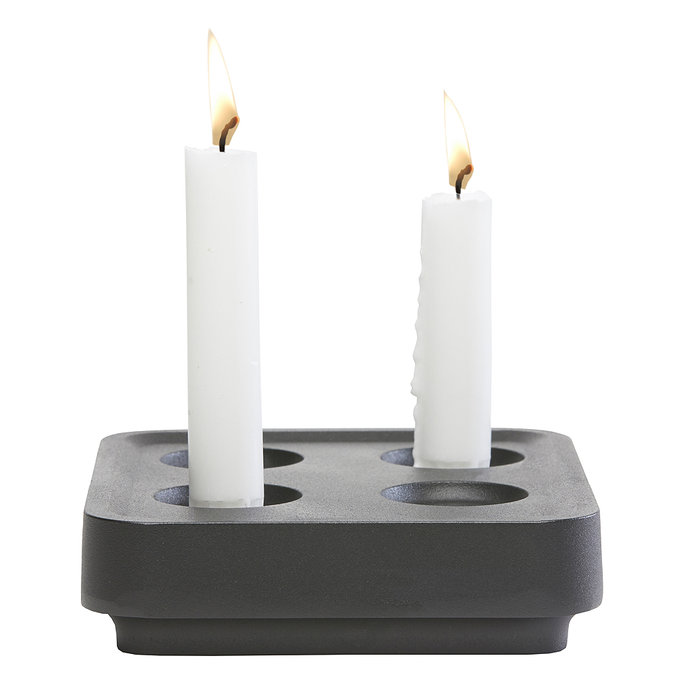 Born in Sweden Stumpastaken Fyran Kynttilänjalka Musta