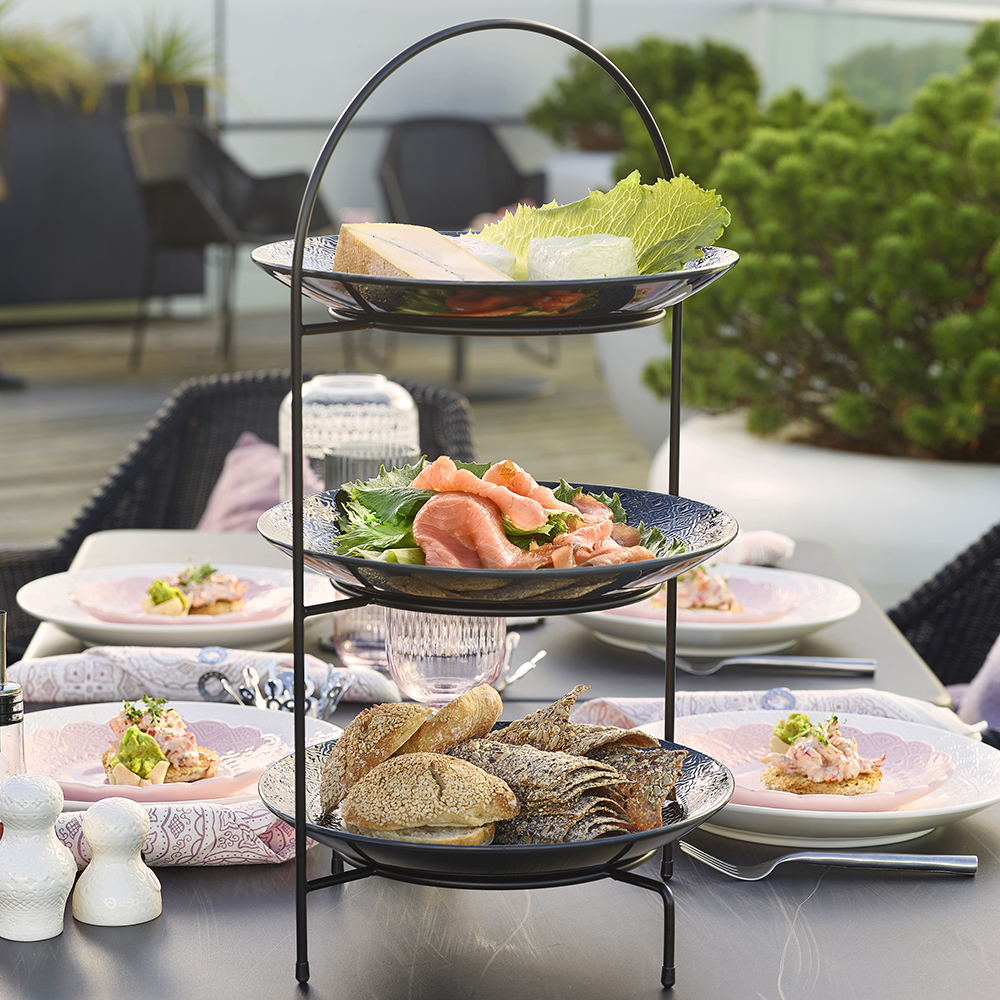 Cult Design Orient Tallrik flat 27 cm Vit