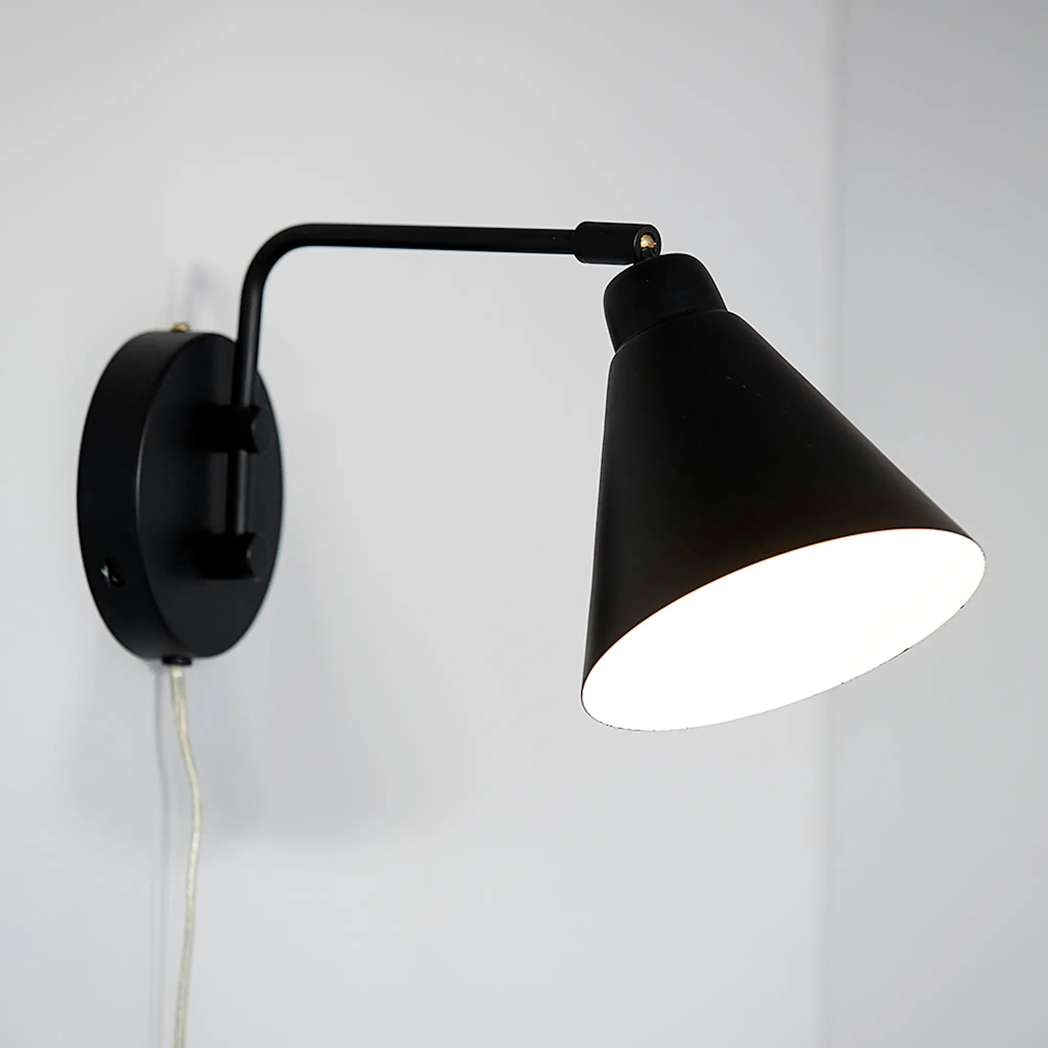House Doctor Game Vägglampa 30 cm Svart