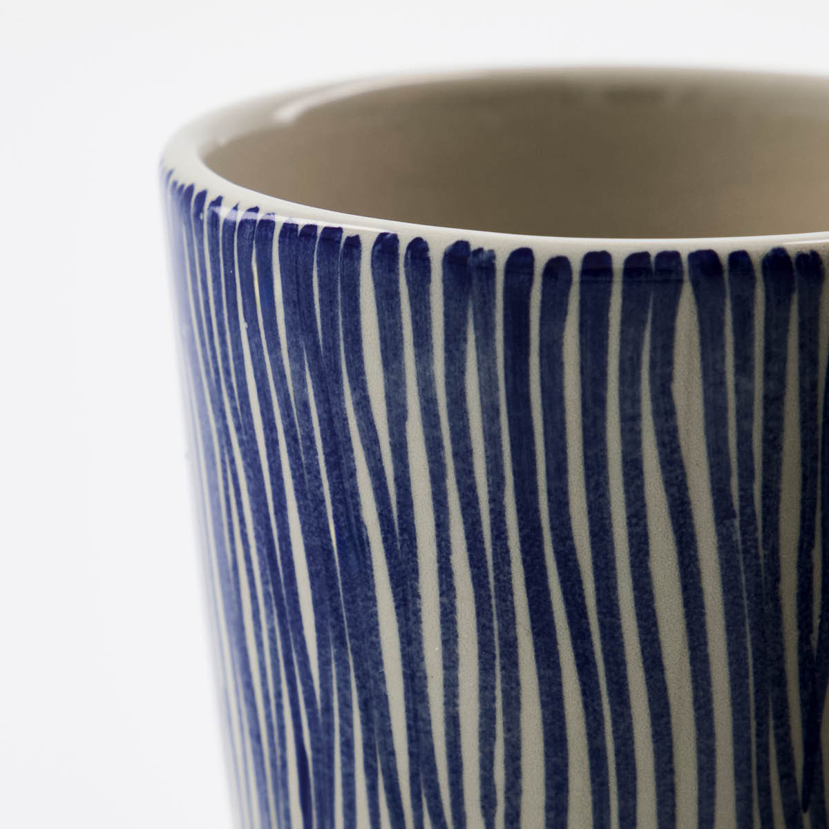 House Doctor Diva krus 25 cl 2 stk off-white/blå