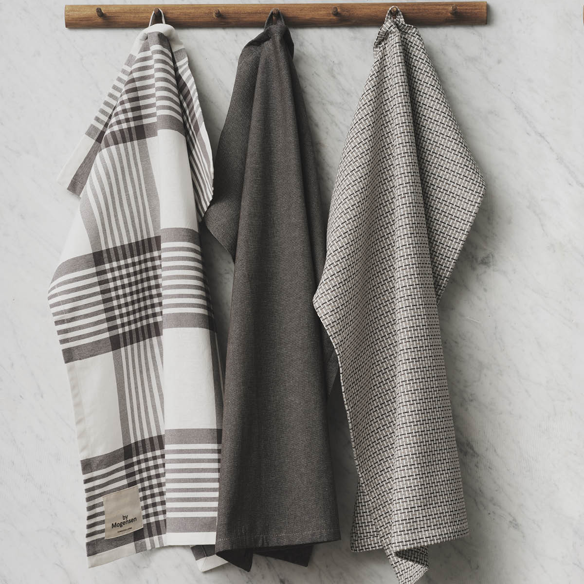 By Mogensen Kjøkkenhåndkle 56x72 cm dubby grå