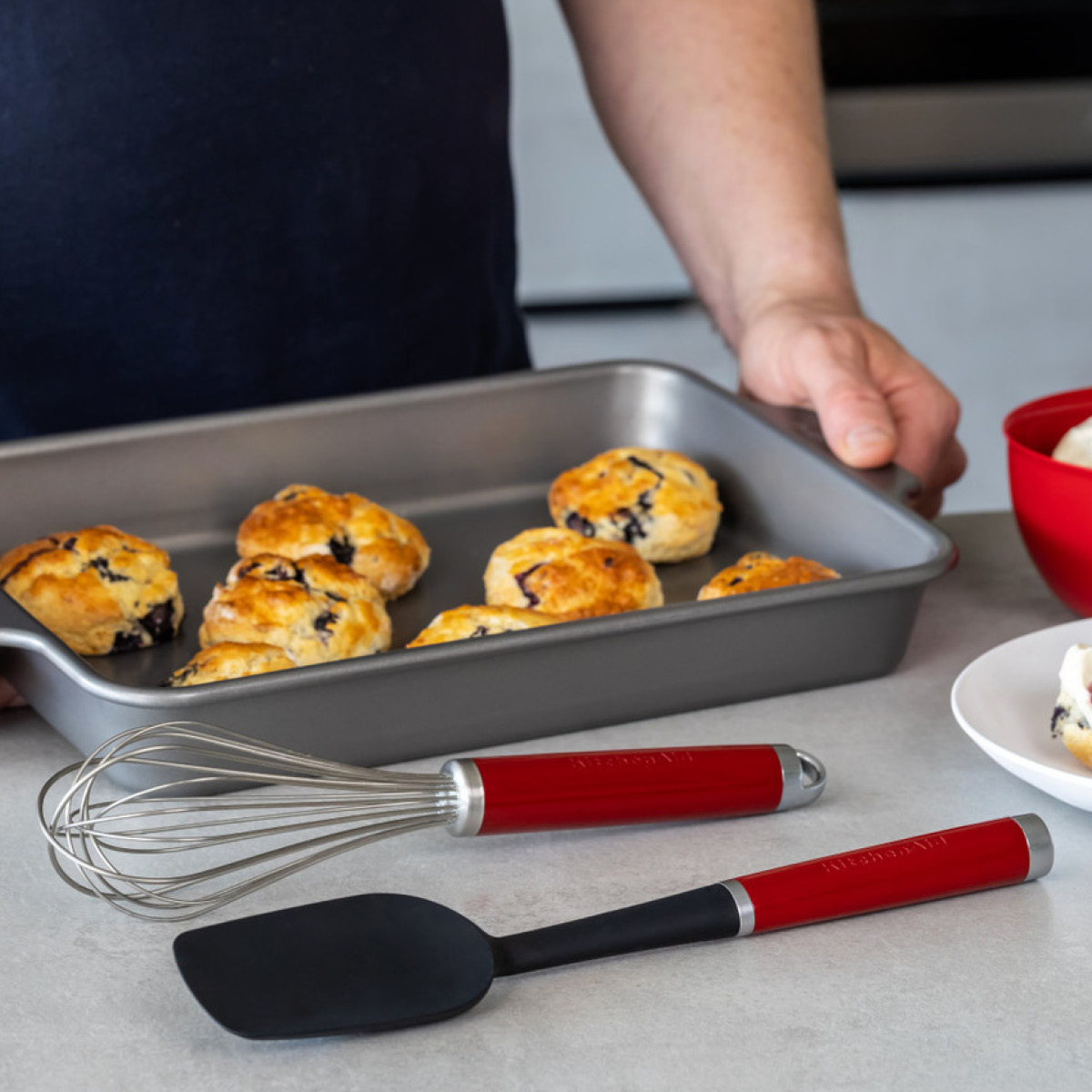 KitchenAid Core bakredskap 2 delar empire red