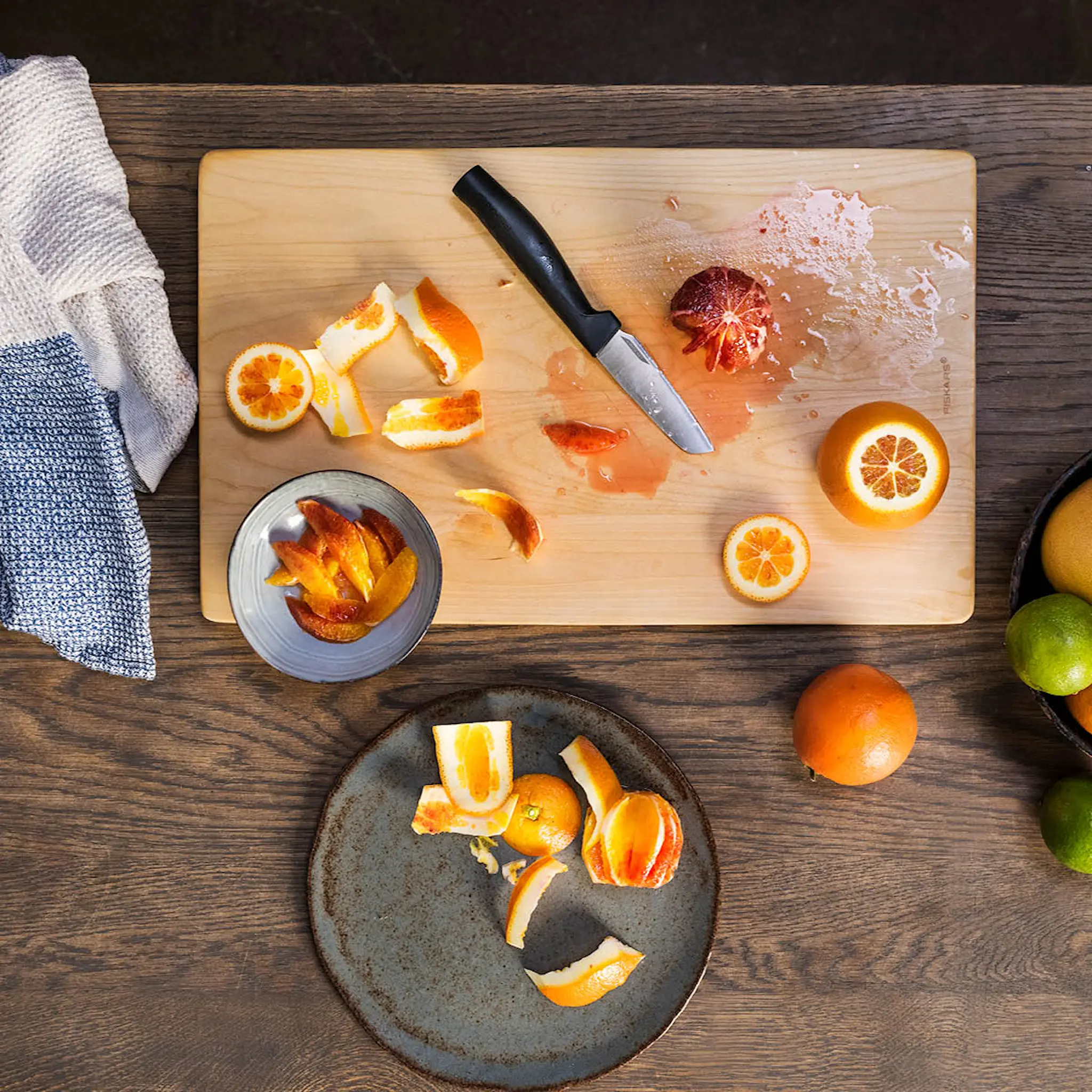 Fiskars Hard Edge Kuorimaveitsi 9 cm