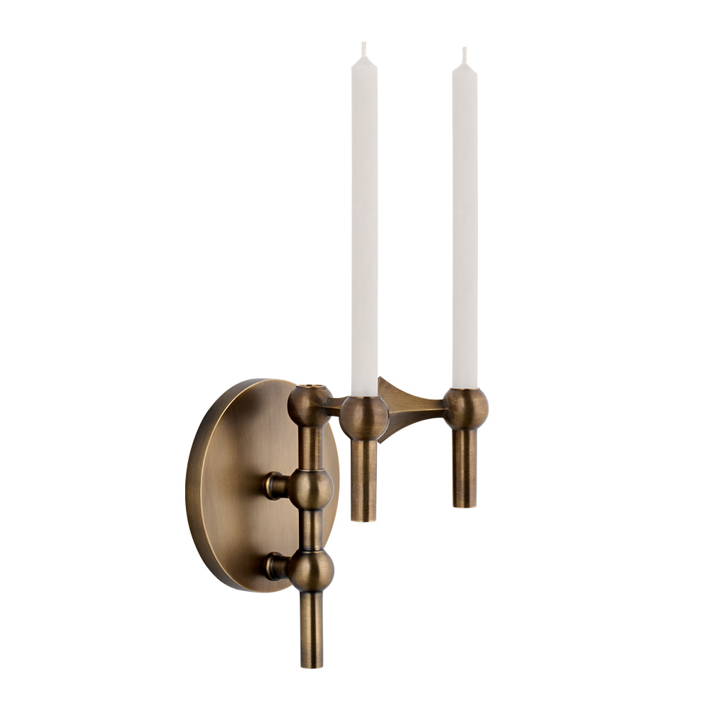 Stoff Nagel Veggoppheng 14,5 cm bronzed brass