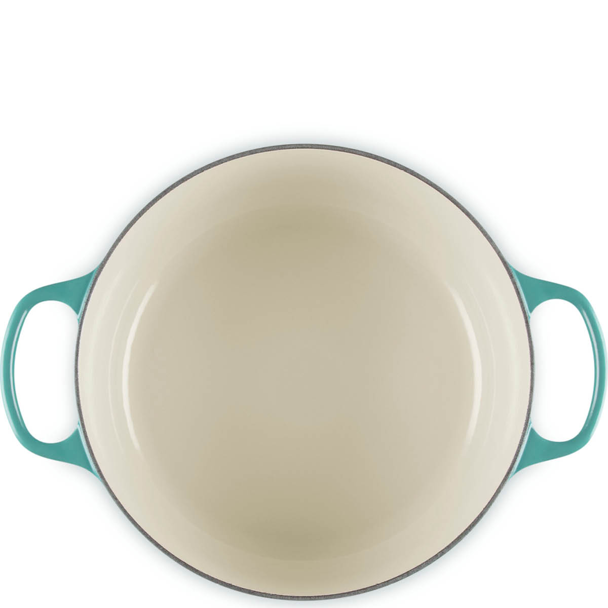 Le Creuset Signature gjutjärnsgryta rund 26 cm 5,3 L Bleu Riviera