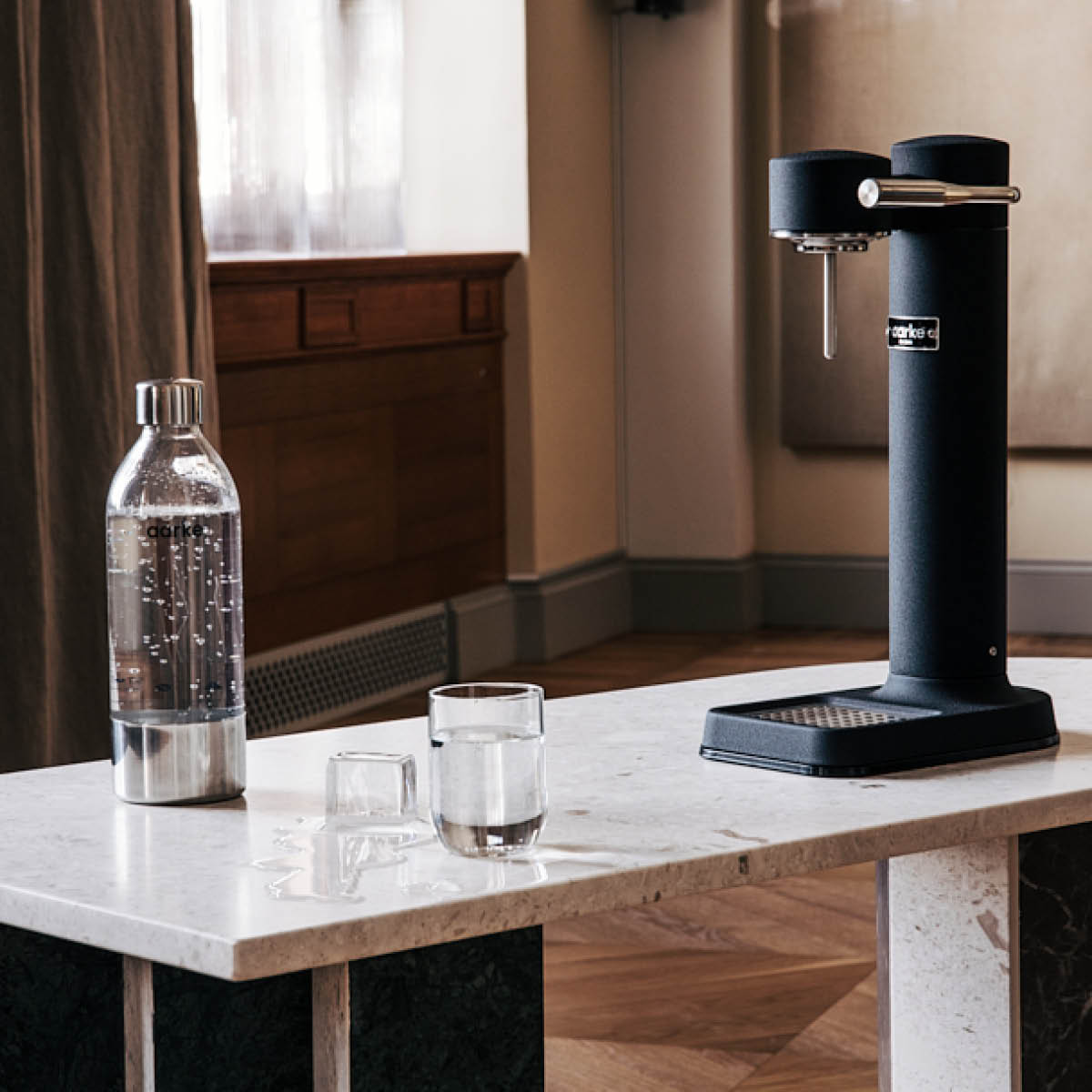 Aarke Carbonator 3 kullsyremaskin svart