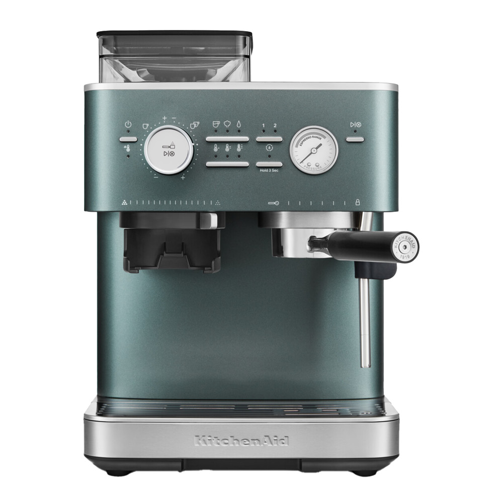 KitchenAid - Puoliautomaattinen espressokone kahvimyllyllä 5KES6551 Juniper