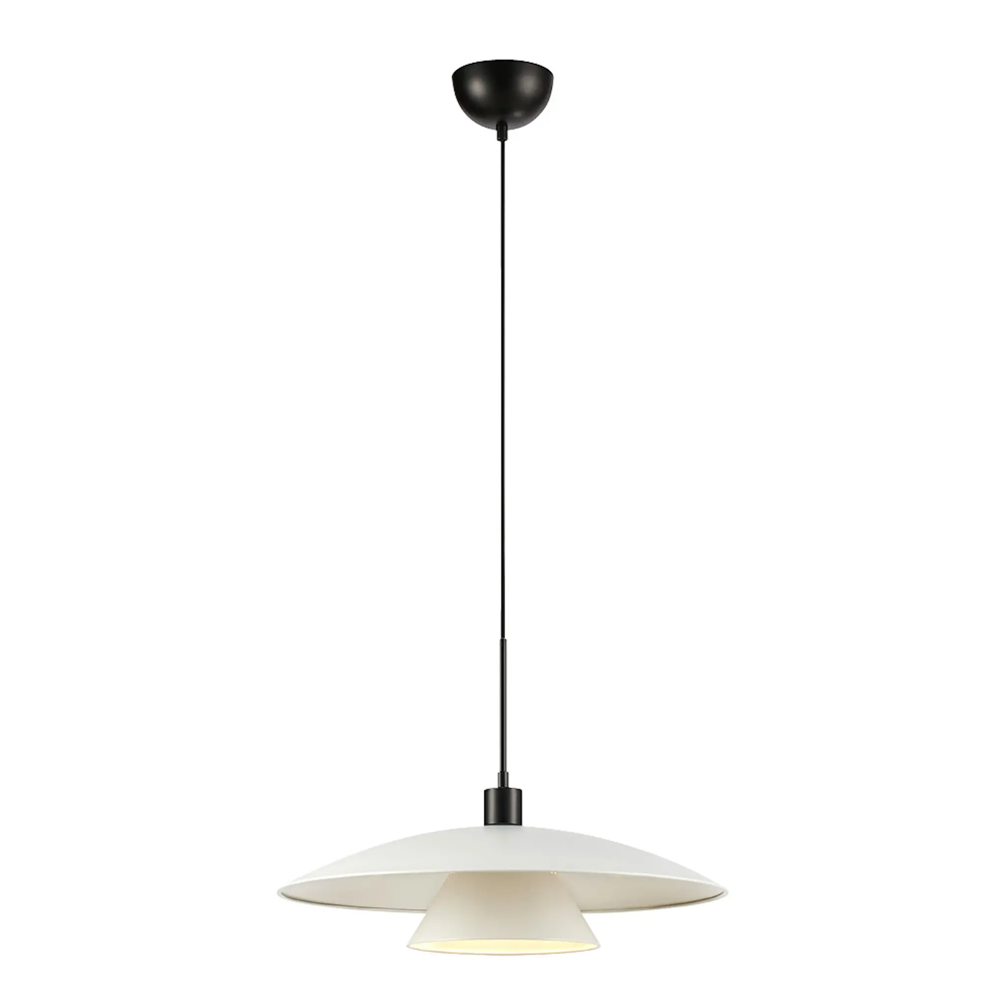 Markslöjd Millinge taklampa 50 cm vit matt