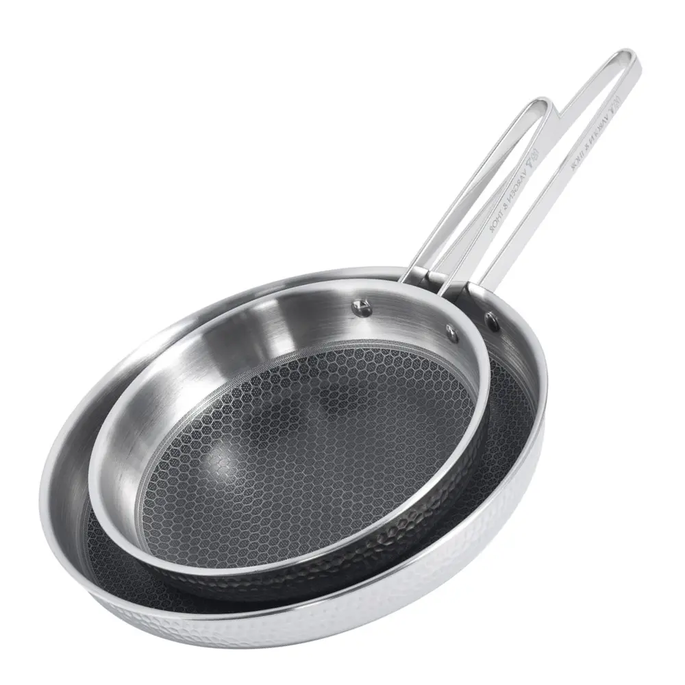 Kroma MB Paistinpannusetti 28+22 cm Teräs