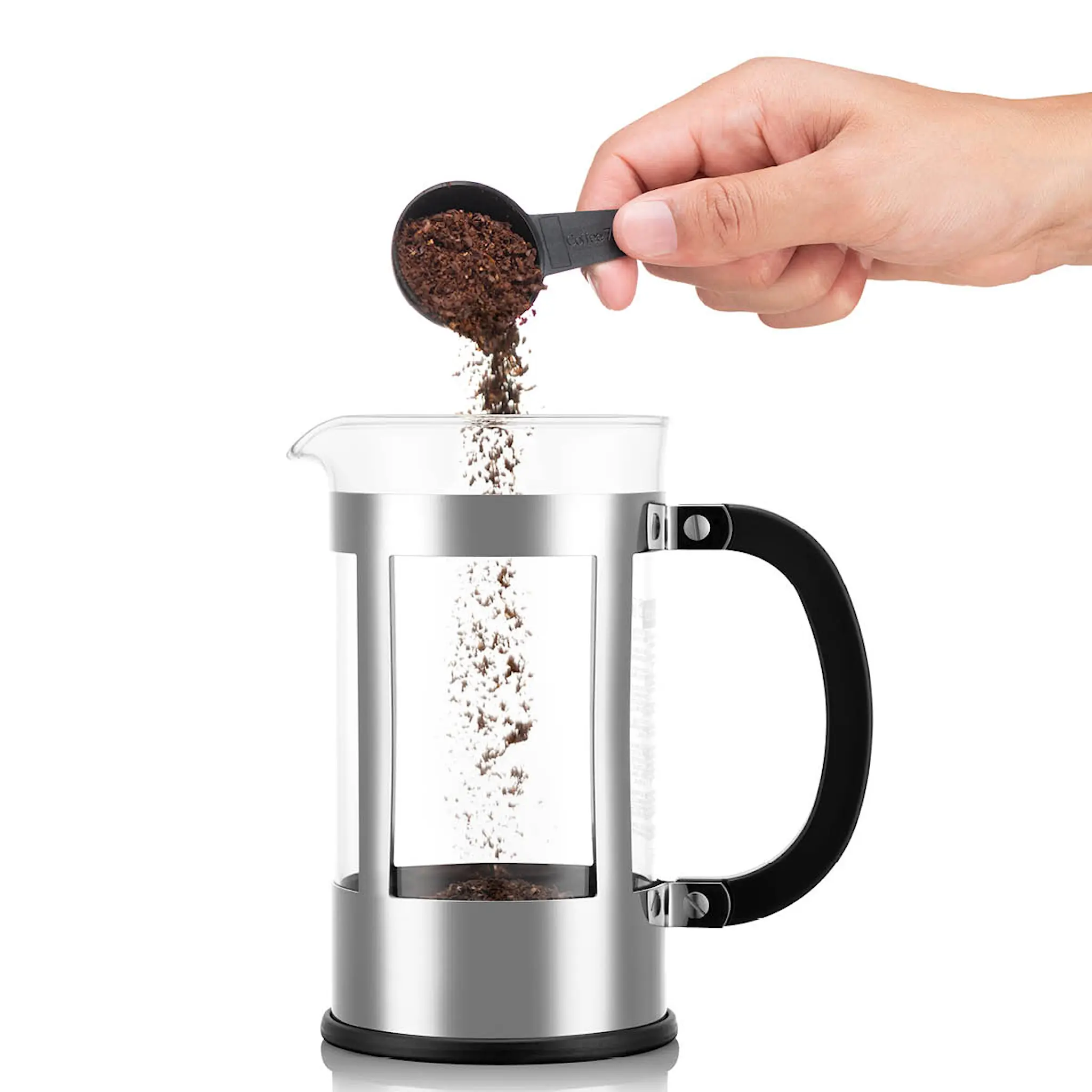 Bodum Kenya Kaffepress 8 koppar 1 L Förkromad