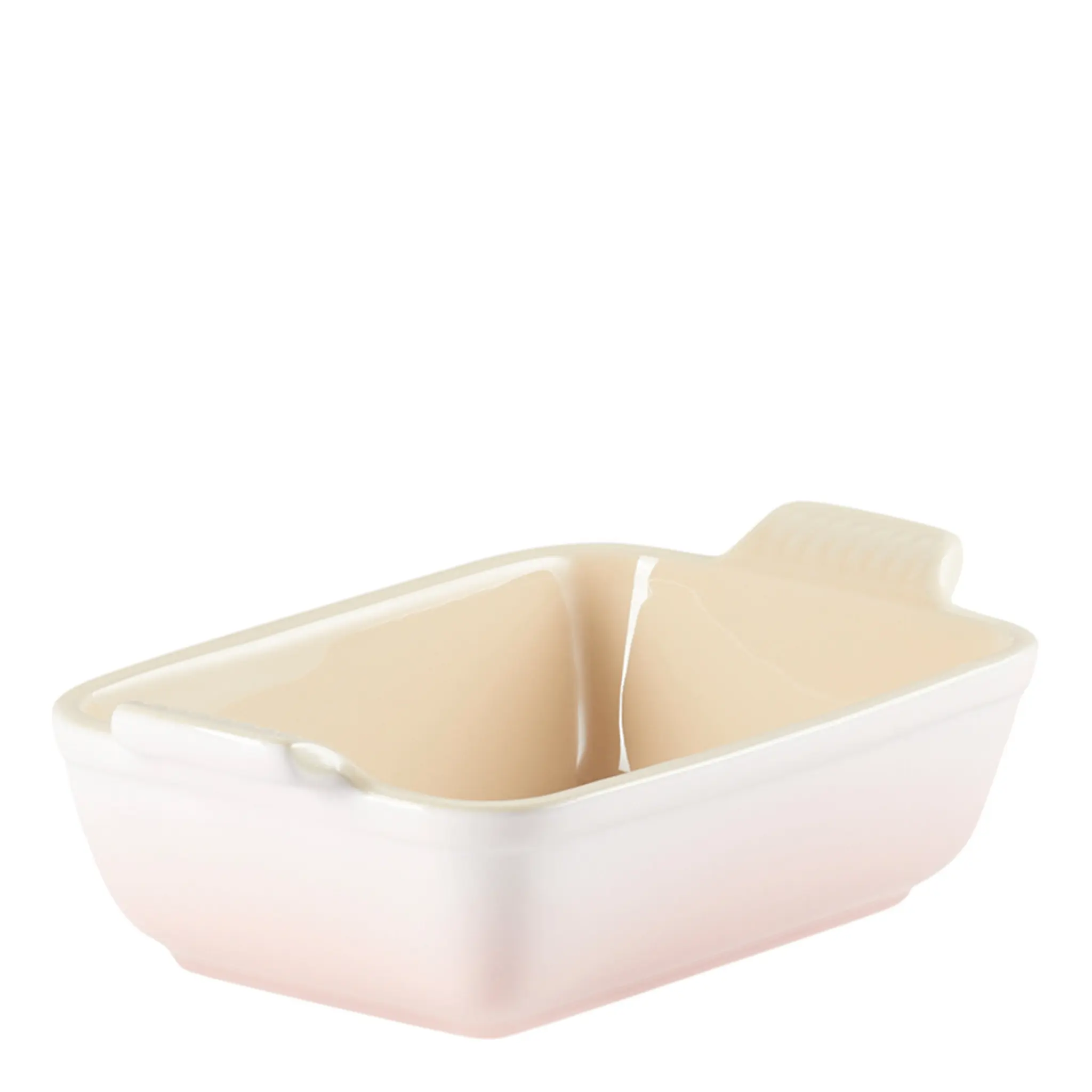 Le Creuset Heritage Rektangulär Form 19 cm Shell Pink