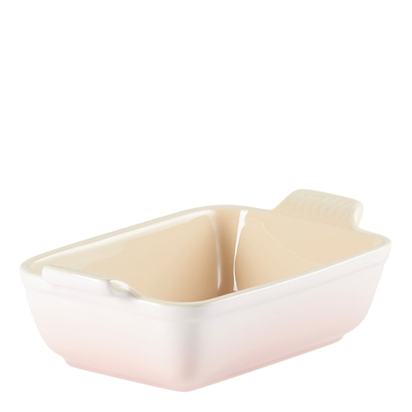 Heritage Rektangulär Form 19 cm Shell Pink