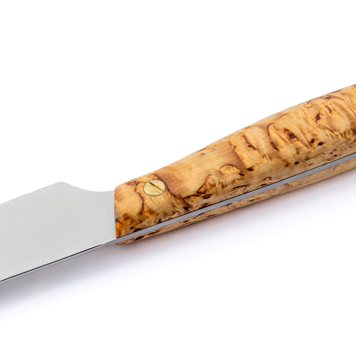 EKA Gourmet gavesett trancherkniv 22,6 cm og tranchergaffel masurbjørk/rustfritt stål