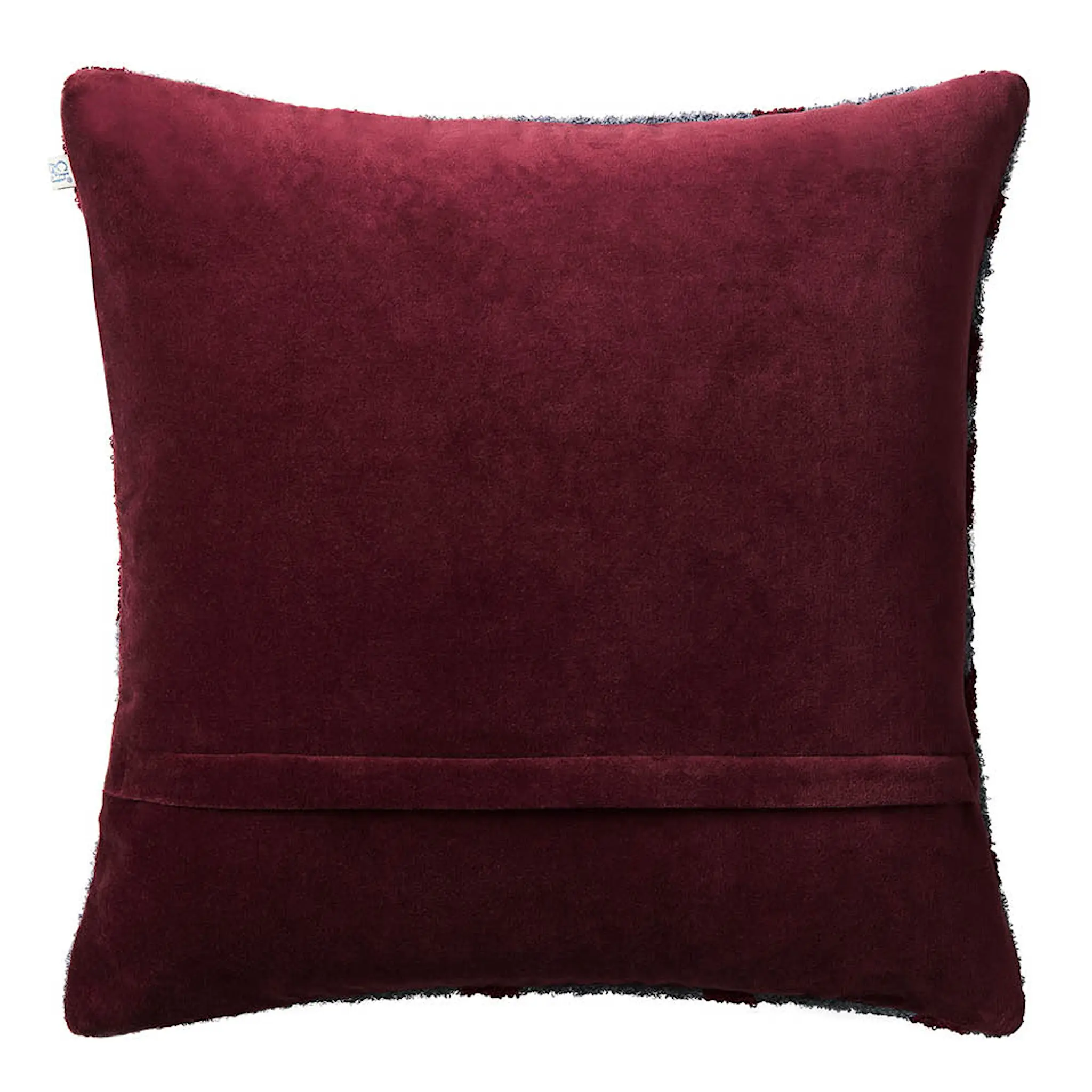 Chhatwal & Jonsson Roma tyynynpäällinen sametti 50x50 cm Ruby/Forest Green