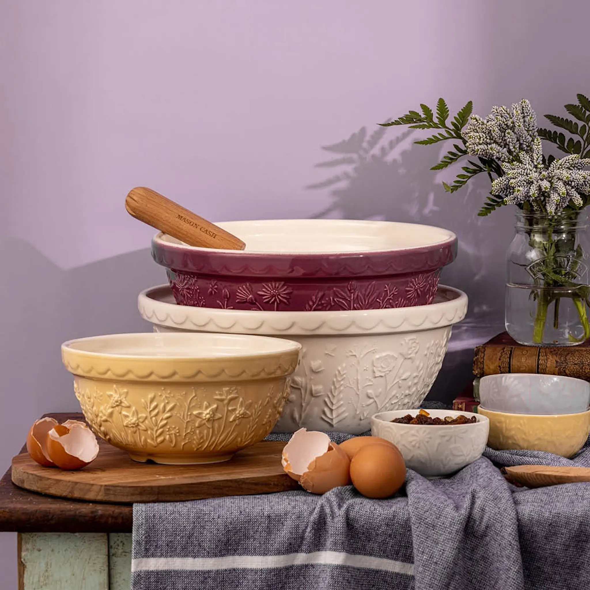 Mason Cash In The Meadow blandningsskål S30 1,1 L Påsklilja gul