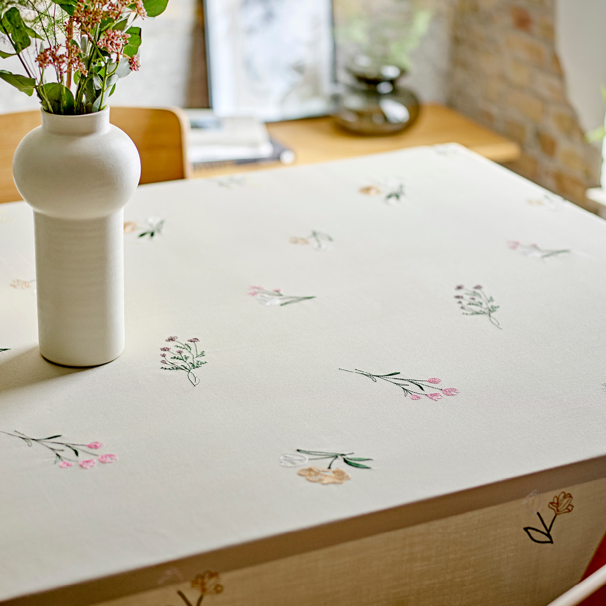 Södahl Charm Pöytäliina 140x320 cm Beige