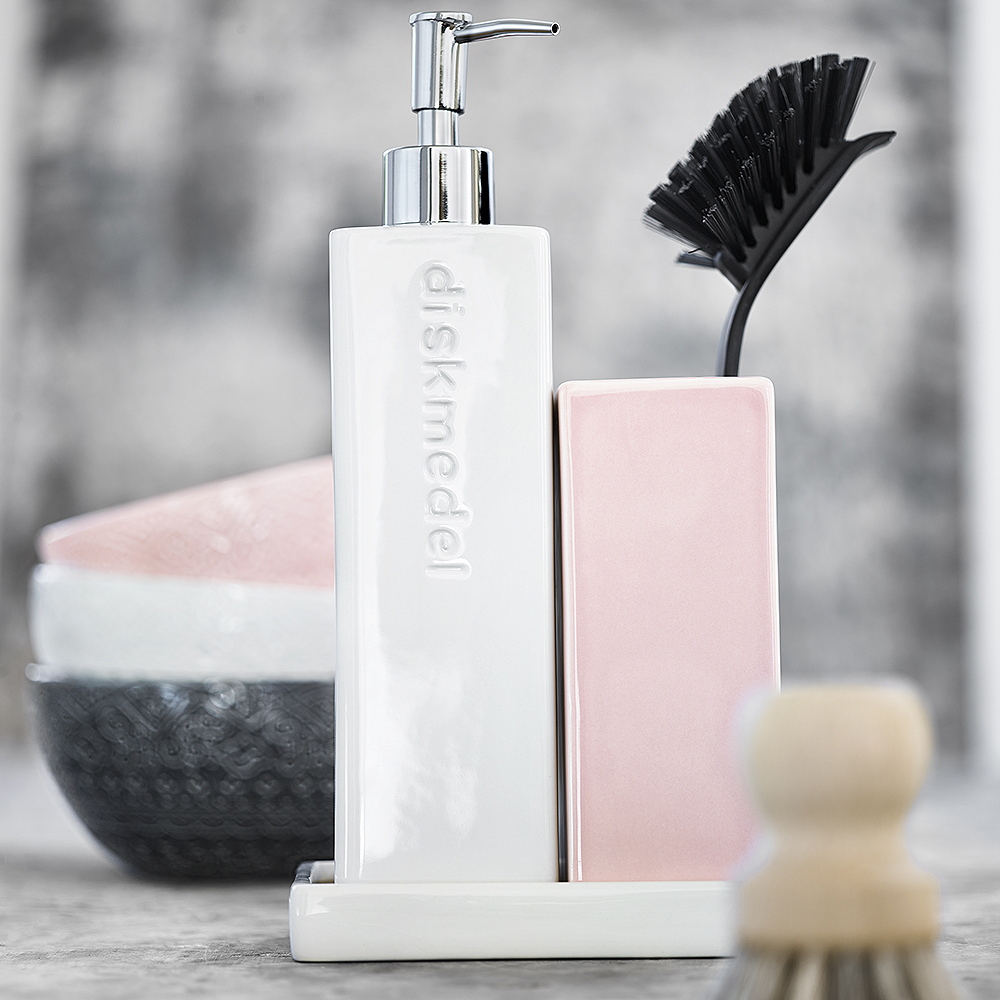 Cult Design Kub Tiskiainepumppu 25 cm Valkoinen