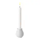 Curve Ljusstake 7 cm Vit