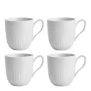 Hammershøi mugg 33 cl 4-pack vit