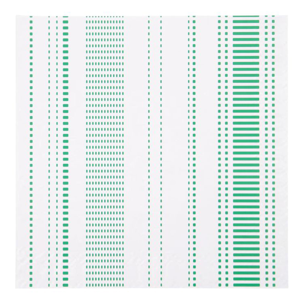 House Doctor - Code Servetti 16,5x16,5 cm 40 kpl Vihreä