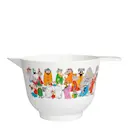 Mumin Bakskål 1,5 L Klassträff vit