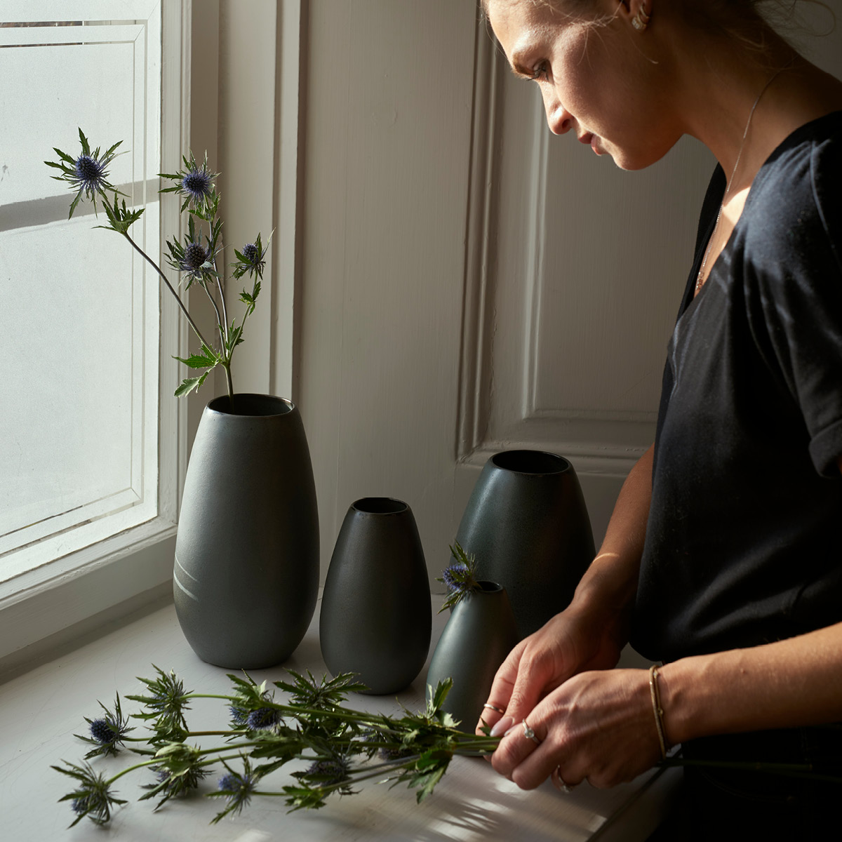 Aida RAW Northern Green vas 3x13,5 cm