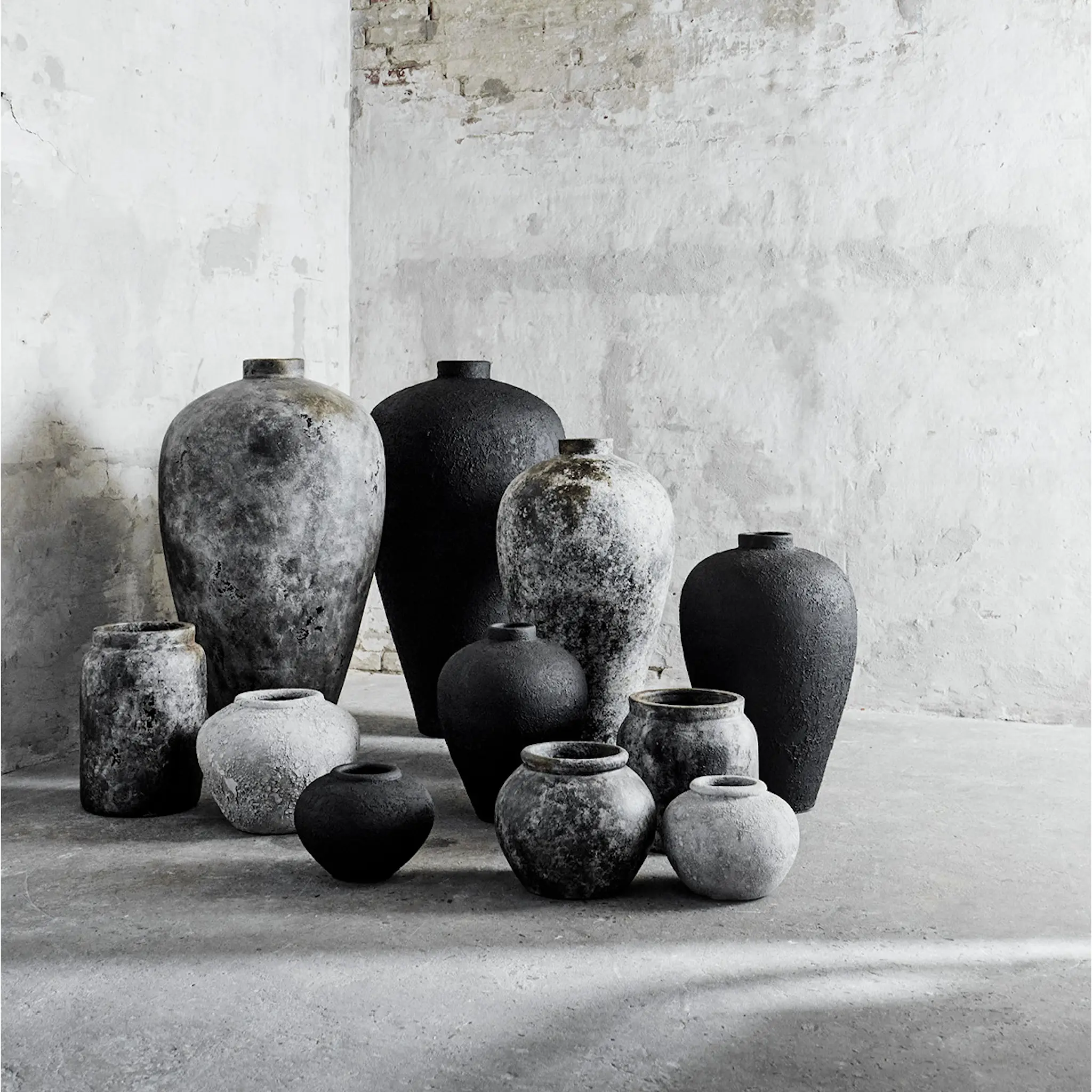 Muubs Echo kruka 25x30 cm grå