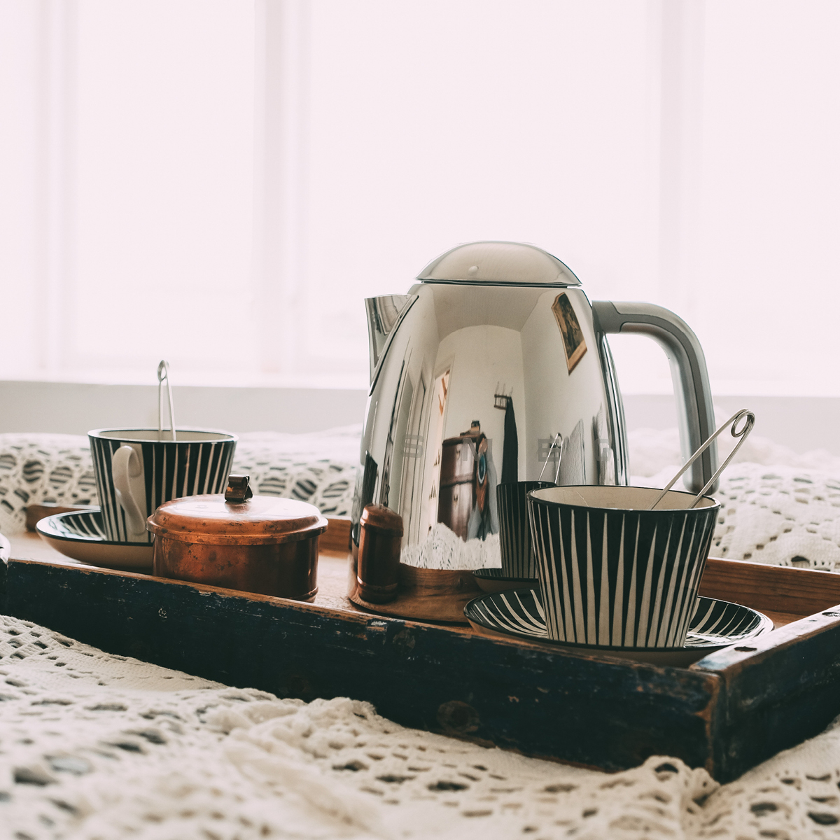 Smeg Smeg Vattenkokare KLF04 7 temperaturer 1,7 L Krom