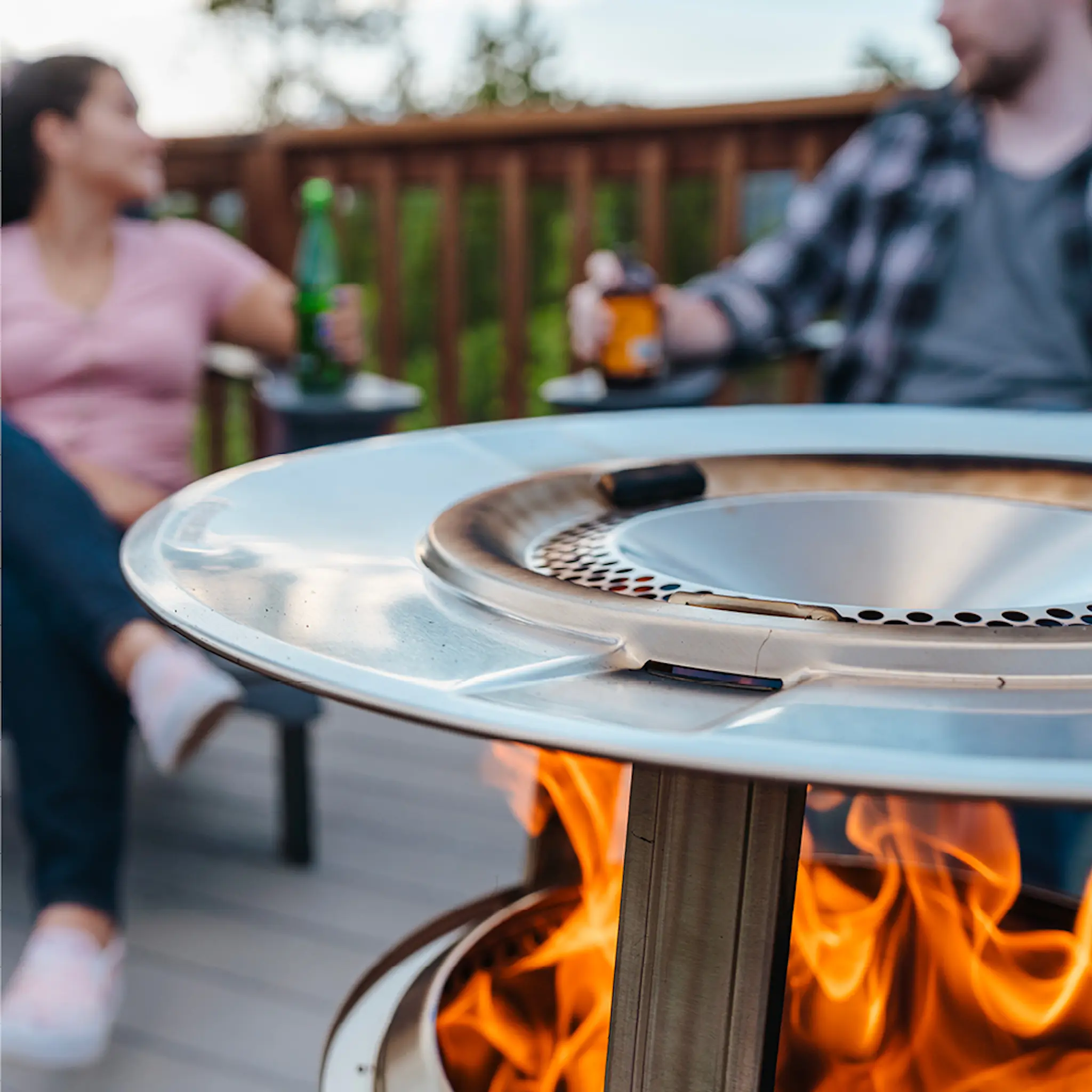 Solo Stove Bonfire värmespridare silver