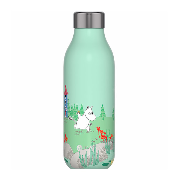 Bottle Up Mumin termosflaska 0,5 L run green