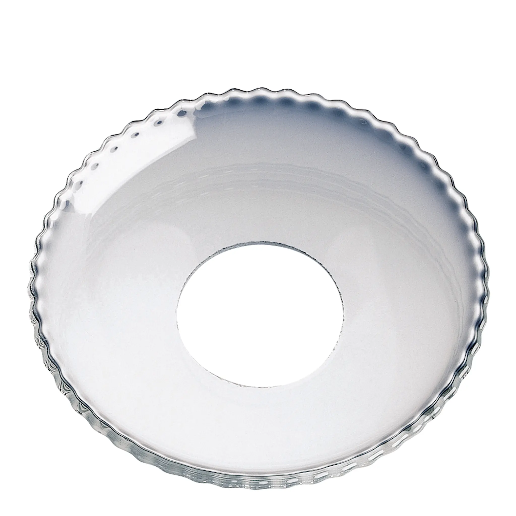 Nybro Crystal Ljusmanschett 6,5 cm Klar/pärlkant