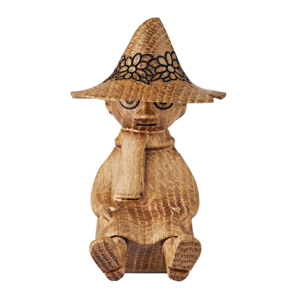 Moomin - Muumi Puukoriste Nuuskamuikkunen 10 cm Tammi